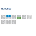 Θάλαμος κατάψυξης QN 3 - GN 1/1 469X725X1990 ENERGY CLASS  D